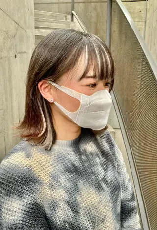 ミディアム カラー HairMake 3 🐬NANAMIのヘアスタイル