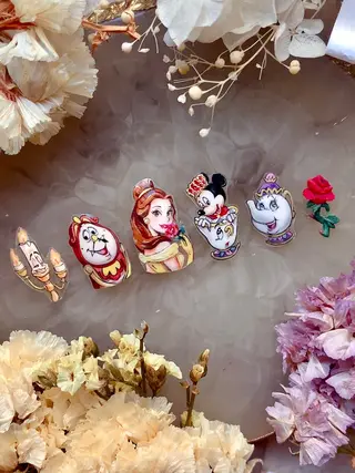 ネイル 3Dアートネイル💗 都築レナのネイルデザイン