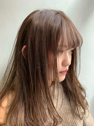 ロング カラー 怪我のため6月末 復帰予定田中瑞希🍃のヘアスタイル