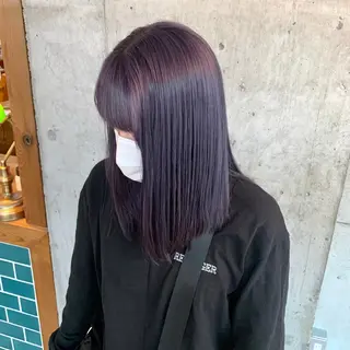 ミディアム ✨艶モテ/上質カラー 🪽🫧門倉瑠生のヘアスタイル
