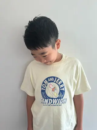 メンズ キッズ neu. reinaのヘアスタイル