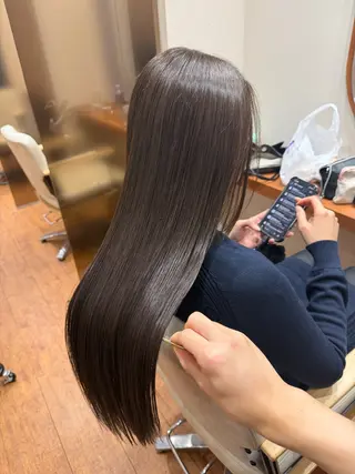 カラー 艶髪/透明感 レイヤー YUKIのヘアスタイル