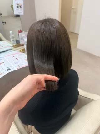 カラー 兼古 望羽のヘアスタイル