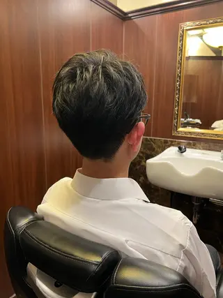 ミディアム 長野 風人のヘアスタイル