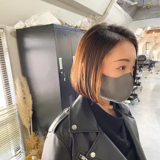 ショート カラー パーマ ヘアアレンジ メンズ キッズ ネイル マツエク・マツパ 大人スタイル 太田のヘアスタイル