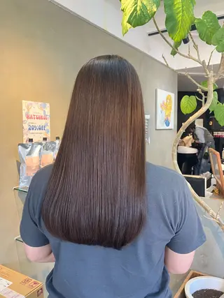 ロング 【ツヤ髪特化】 スズキアキエのヘアスタイル