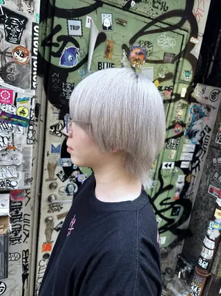 メンズ 森本 シェビーのヘアスタイル