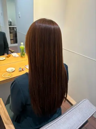 ロング パーマ マンツーマン 縮毛矯正/マユコのヘアスタイル