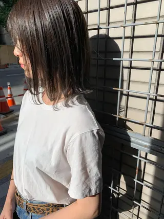 ミディアム ダブルカラー/透明感 💈JUNYA💈のヘアスタイル