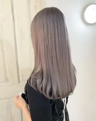 ロング カラー Hardy ショータのヘアスタイル