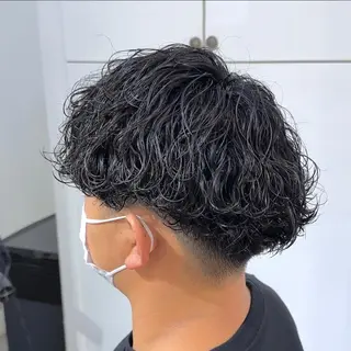 ショート パーマ メンズ dot.グループ指名 No.1橋本滉太のヘアスタイル