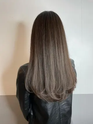 ロング カラー ヘアアレンジ メンズ 🌈本物の髪質改善 森田涼平のヘアスタイル