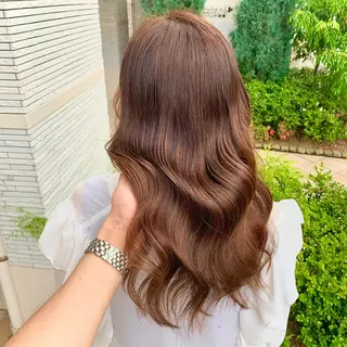 ロング 亀川蓮 Agu hairのヘアスタイル