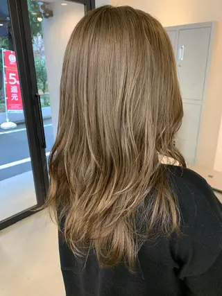 ミディアム カラー 垢抜けヘア♡柔らかい カラー/mihoのヘアスタイル