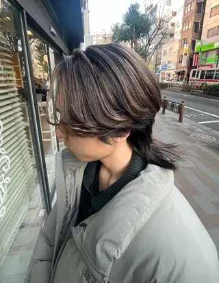 カラー メンズ ヤシロケンタ メンズ特化のヘアスタイル
