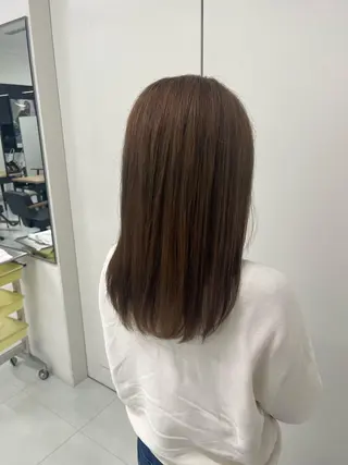 ロング カラー TEMIL HAIR 《まお》のヘアスタイル