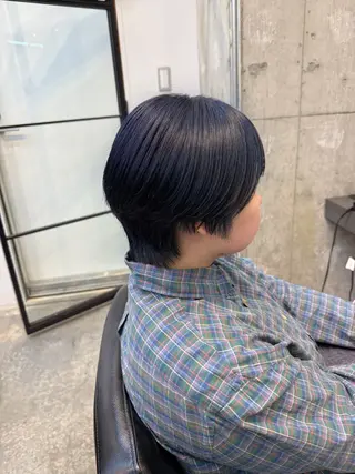 ショート カラー 川口開世 short cutのヘアスタイル