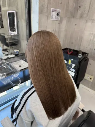 セミロング カラー メンズ ☁️かずき☁️青.紫 推し活カラー💫のヘアスタイル