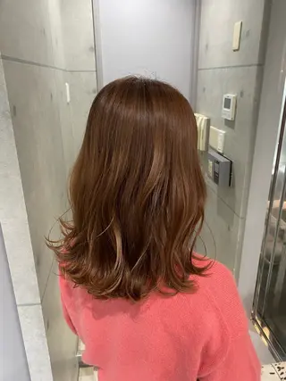 ミディアム Yoh 美髪特化 髪質改善/縮毛矯正のヘアスタイル