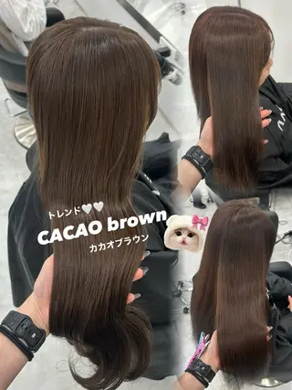 ロング カラー 上品モテヘア🩶 karen🩶のヘアスタイル