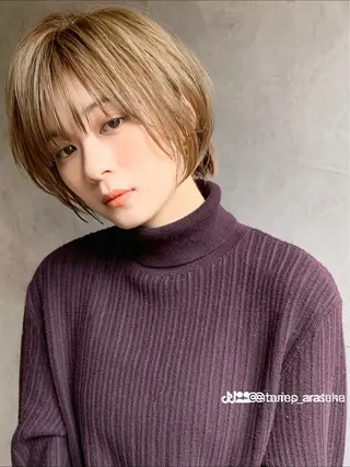 ショート 大人ショート特化/ カットモデル/表参道のヘアスタイル