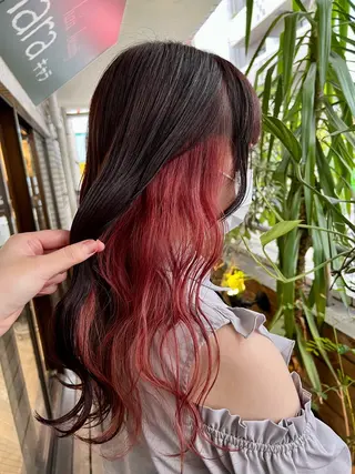 ロング カラー インナーカラー/池袋 /るかのヘアスタイル
