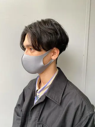 ショート カラー パーマ ヘアアレンジ メンズ キッズ ネイル マツエク・マツパ スパイキー/フェザー /波巻き/かいとのヘアスタイル