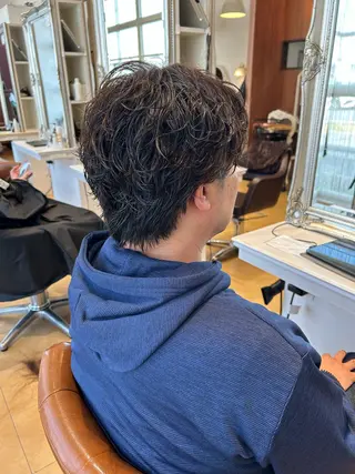 パーマ メンズ 今中紗英 /奈良市/尼ヶ辻のヘアスタイル