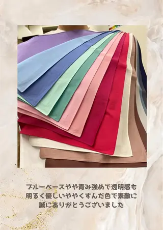 パーソナルカラー診断 自由が丘💐ブルームのその他イメージ