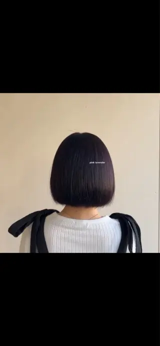 ショート カラー カシェリタ🌛 ハルナのヘアスタイル