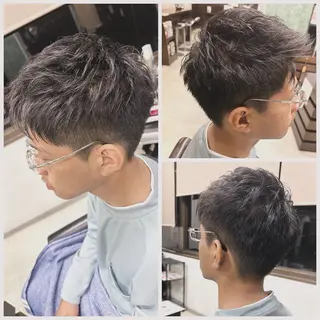 ショート メンズ 中島 剛のヘアスタイル