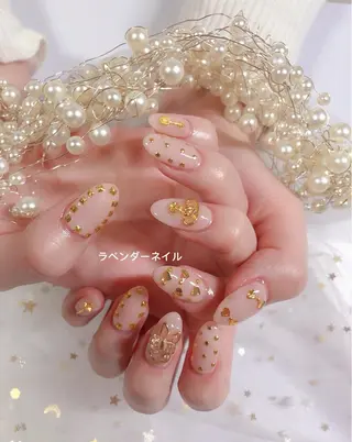 ネイル ラベンダー💖日暮里 ルル💖ネイルのネイルデザイン