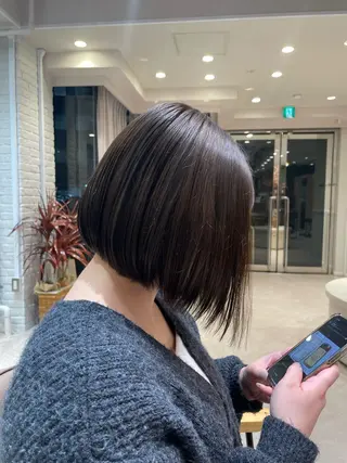 ショート カラー 髪質改善 BlancHairのヘアスタイル
