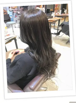 ロング カラー パーマ ヘアアレンジ メンズ キッズ ネイル マツエク・マツパ EnBlesS西宮 マンツーマン神道有基のヘアスタイル
