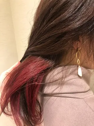 ロング カラー 縮毛矯正/髪質改善✂ 石川由紀乃のヘアスタイル