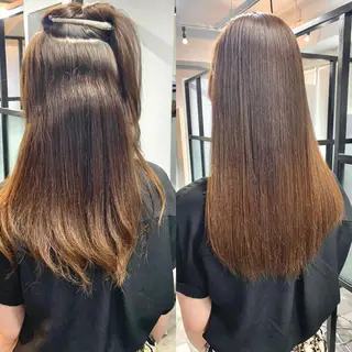 ロング KOKUA/髪質改善 艶髪縮毛矯正のヘアスタイル