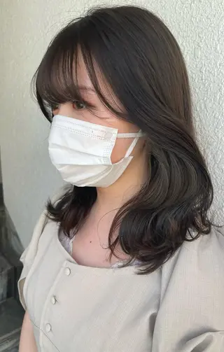 ミディアム マンツーマン施術 山口つよしのヘアスタイル