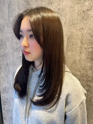 ロング 韓国ヘア🇰🇷 増田夏希のヘアスタイル