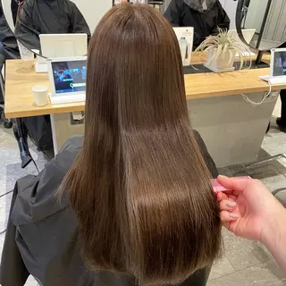 ロング カラー 💘韓国レイヤー上 品カラーruru💘のヘアスタイル