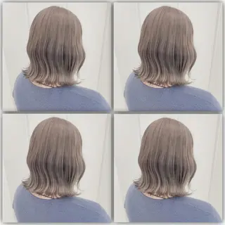 ミディアム カラー レイヤーダブルカラー KYON店長のヘアスタイル