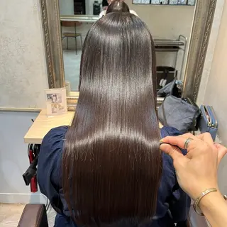 ロング カラー Lutia 新宿 髪質改善/アカリ🎀のヘアスタイル