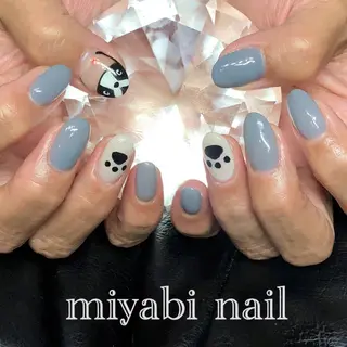 ネイル miyabi nail 桂川駅近くのネイルデザイン