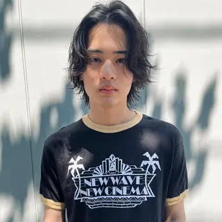 メンズ MAI🦎 無造作パーマ メンズのヘアスタイル