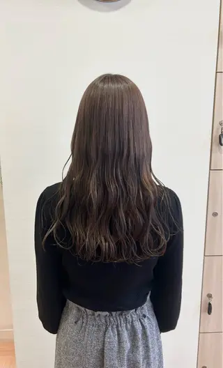 ロング カラー ミ ユのヘアスタイル