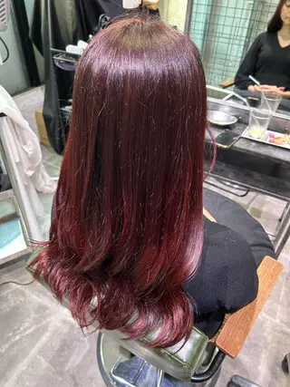 ロング カラー Retsu /UniQのヘアスタイル