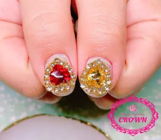 ネイル CROWN プライベートサロンのネイルデザイン
