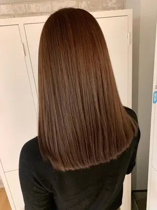 セミロング ✨ハイトーン✨艶髪 ✨髪質改善✨和田のヘアスタイル