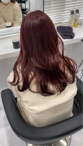 ロング カラー ヘアアレンジ ブリーチ無し透明感 🕊AZUSAのヘアスタイル