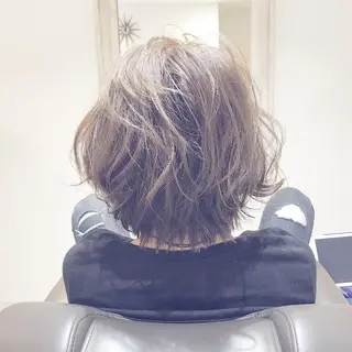 ミディアム 40代ママの 若見え専門美容師のヘアスタイル