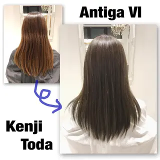 ロング カラー 二児のパパで店長な 戸田健治のヘアスタイル